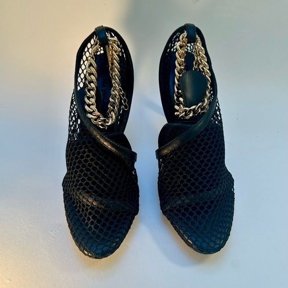 Bottega Veneta Chain Stretch Net Pumps - Picture 7 of 12